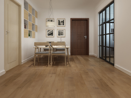 Blonde Oak - Prime Platinum Edition with Dyna Core 12mm AC5 Laminate Longboards | Advanced Flooring Services