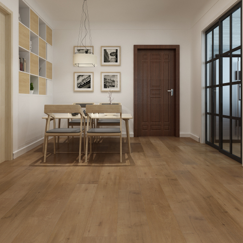Blonde Oak - Prime Platinum Edition with Dyna Core 12mm AC5 Laminate Longboards | Advanced Flooring Services