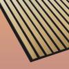 Natural Oak Slats Acoustic Flexible Wall Panels