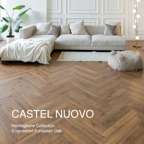 Castel Nuovo Herringbone Engineered European Oak